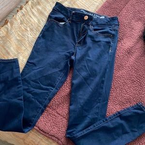 Hi rise jegging super stretch AE jeans